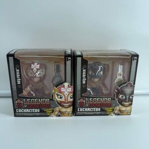 Legends Of Lucha Libre Mini Figures Set Of 2 Rey Fenix New Sealed